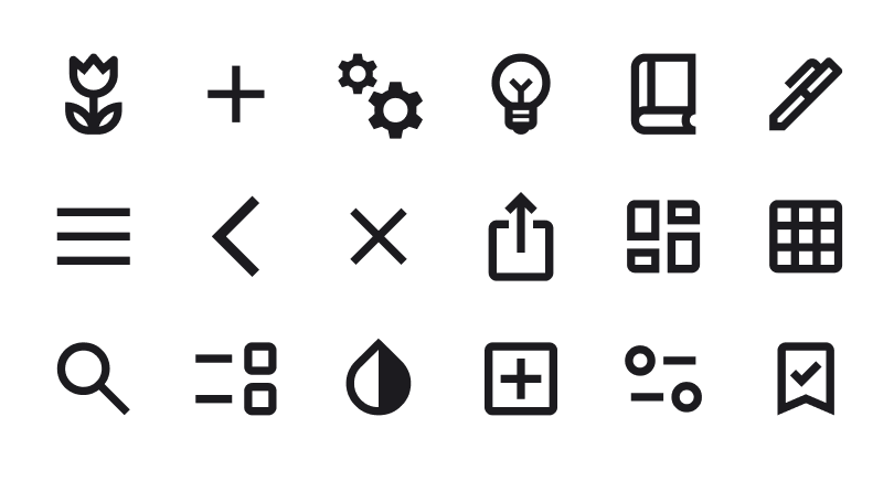 Icons design